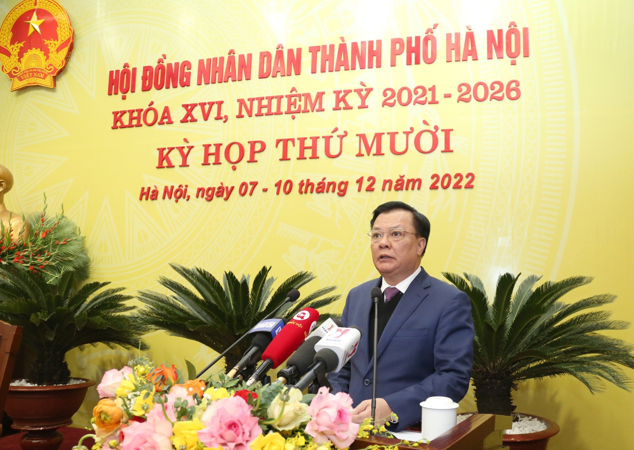 Khai mạc kỳ họp HĐND TP Hà Nội Xác định rõ thứ tự ưu tiên, lộ trình giải quyết các nhiệm vụ